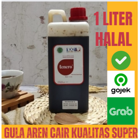 

Gula Semut Aren cair ASLI- Palm Sugar - Kualitas Super - 1 L (1.3 Kg)