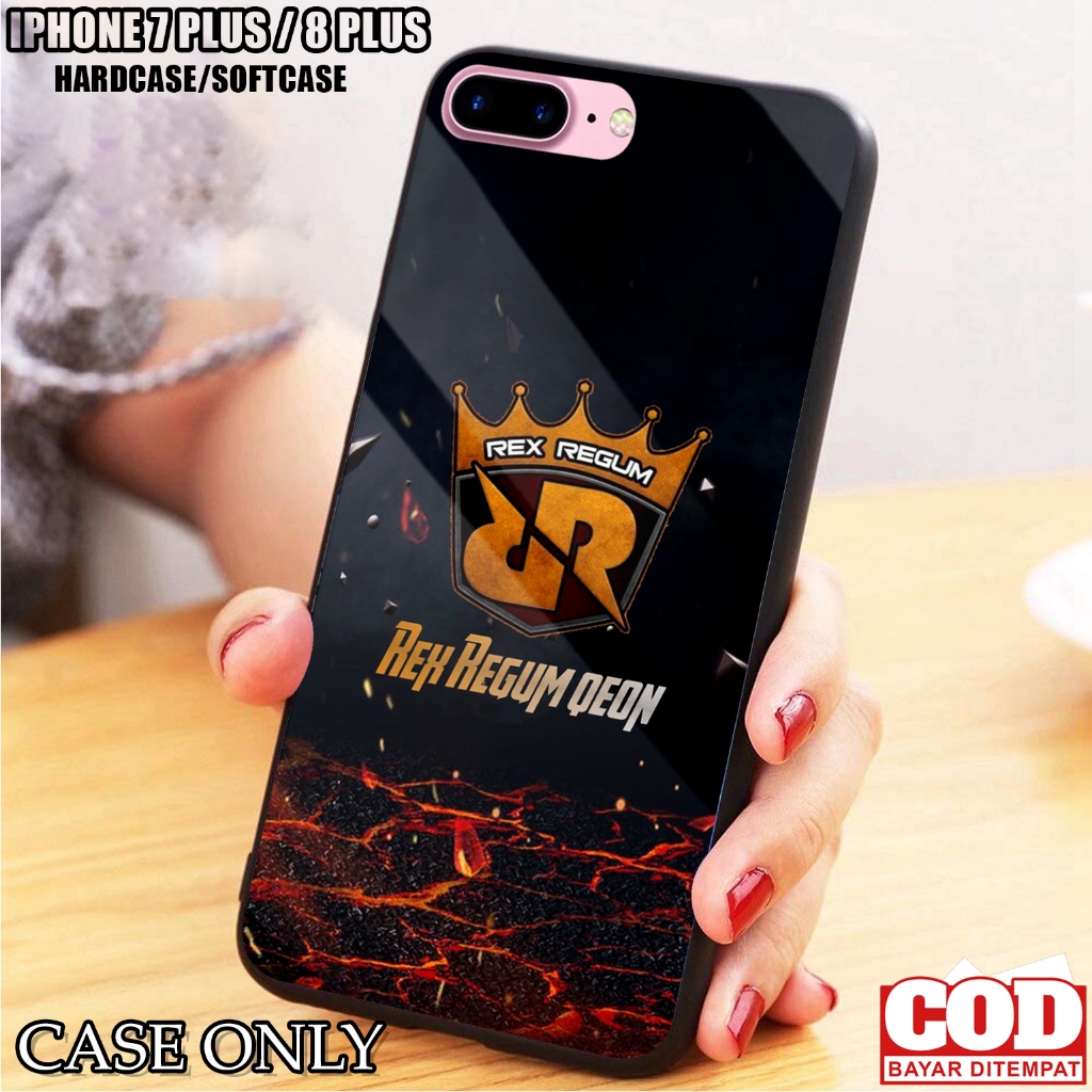 Case IPHONE 7 PLUS / IPHONE 8 PLUS - Casing IPHONE 7 PLUS / IPHONE 8 PLUS [ RRQ ] Silikon - Kesing H