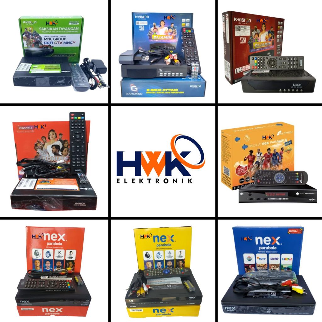 [BISA COD] RECEIVER PARABOLA OPEN MNC GROUP/KVISION/K-VISION/NEX PARABOLA LANGSUNG TONTON