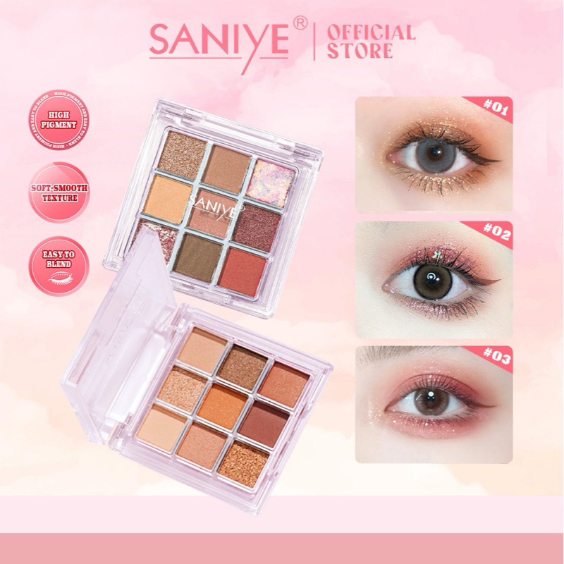 SANIYE BRIGH EYESHADOW PALETTE