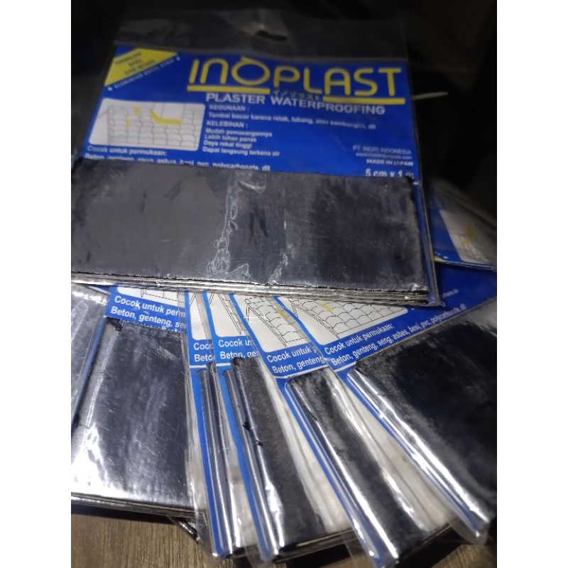 Lakban anti bocor, plester talang, Inoplast Plaster Waterproofing Anti Bocor (1M×5CM)