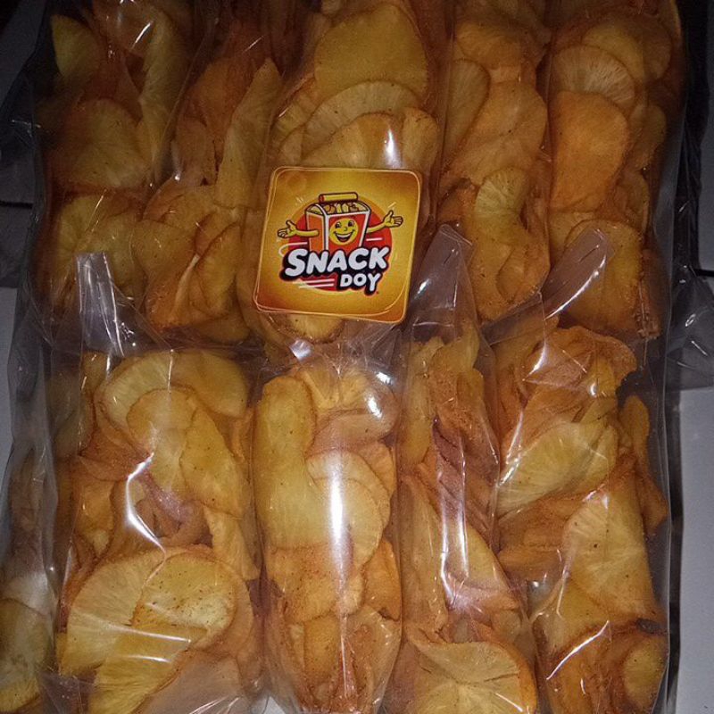 

Keripik Singkong Bumbu Balado Kering Paket Usaha isi 10 Bungkus