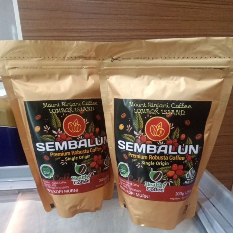 

Kopi Sembalun Pouch 200 gr