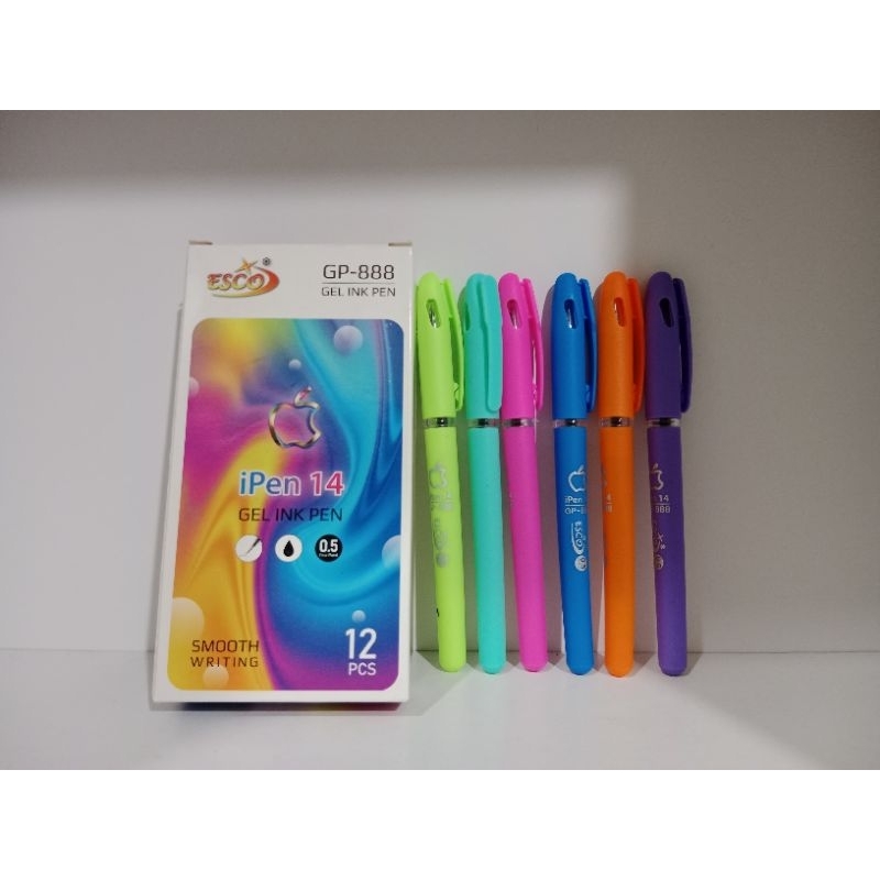 

(12 PCS) PULPEN ESCO IPEN 14 GP-888 PACK