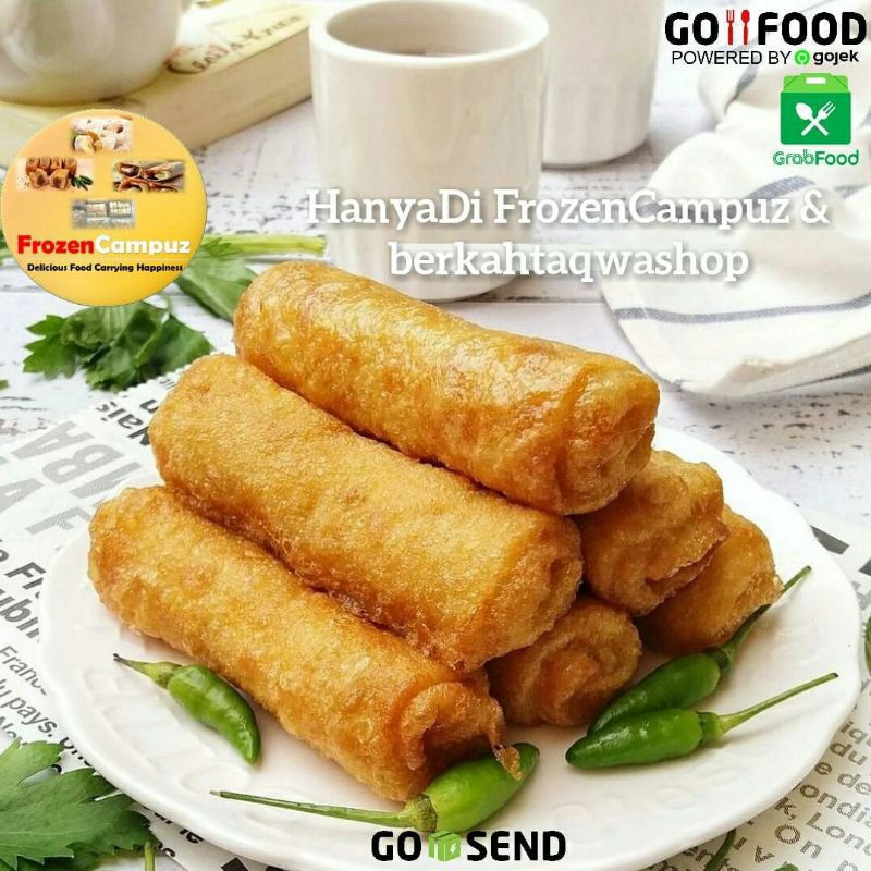 

Lumpia Ayam Lumpia Isi Ayam Rogut Spring Roll Lumpia Frozen Food Per Pak