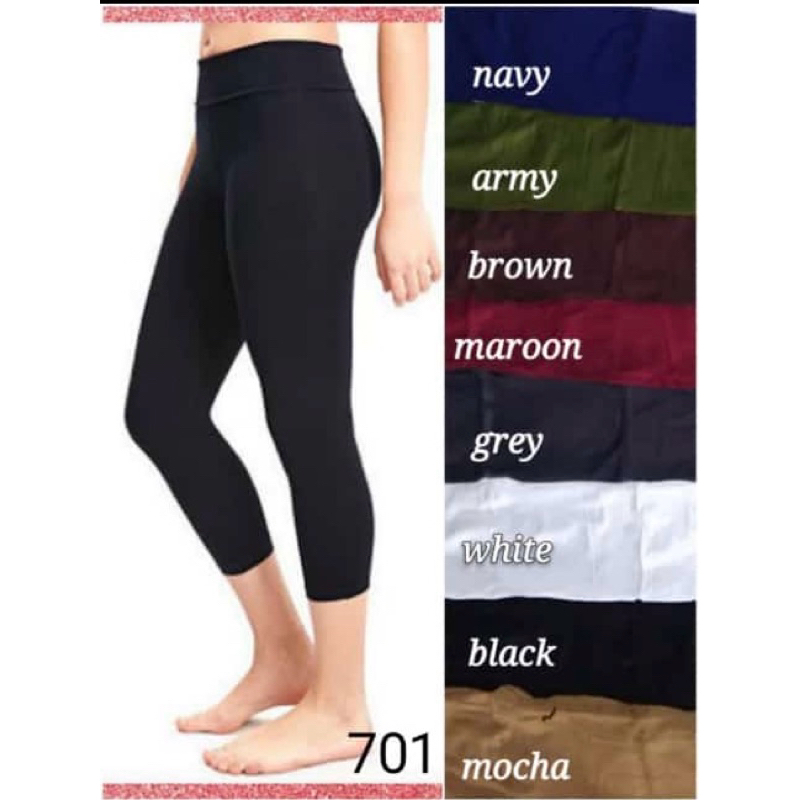 Celana Legging Wanita 7/8 Import Premium
