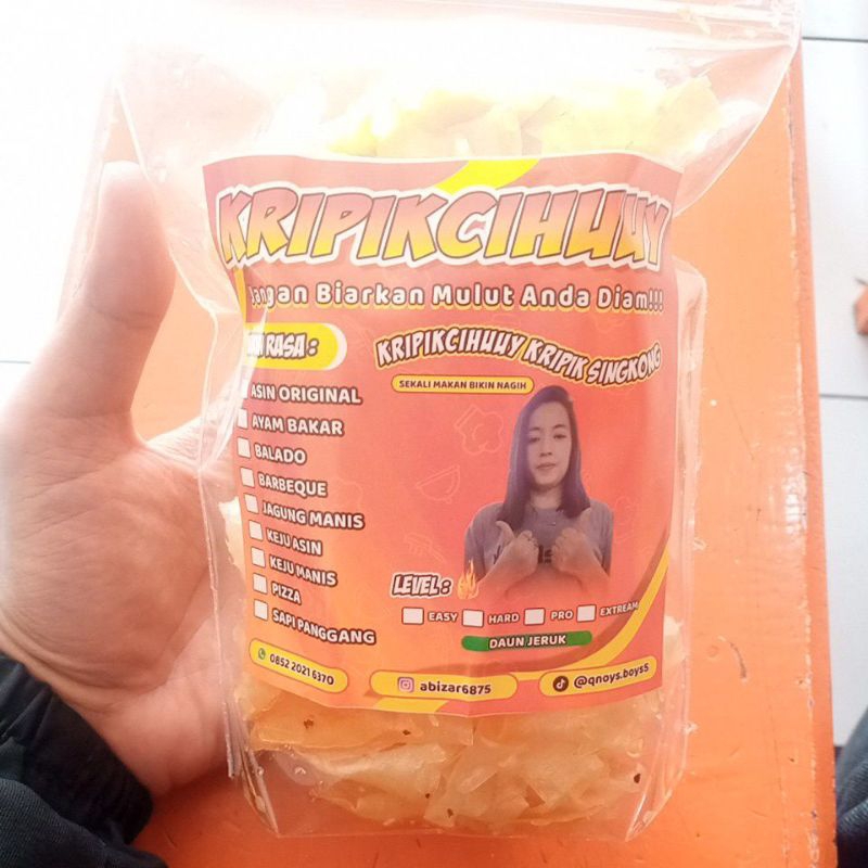 

keripik cihuy kemasan kecil