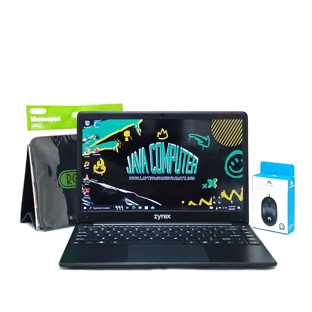 Zyrex Sky 232 Intel Celeron N4020 RAM 4GB DDR4 SSD 256GB eMMC 64GB Second