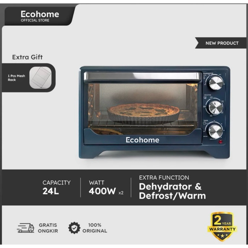 ECOHOME Oven Platinum Dehydrator 24L EOP777