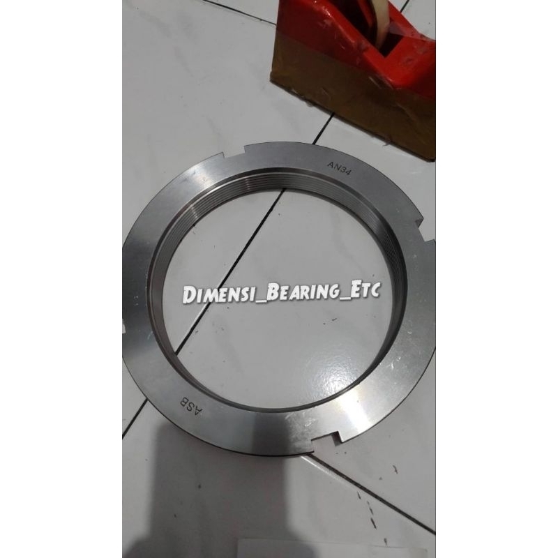 LOCK NUT BEARING AN 34 ASB