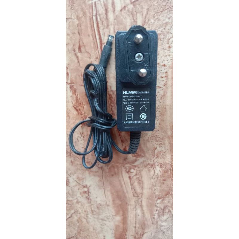 ADAPTOR 12v 1a BEKAS HUAWEI COPOTAN MODEM