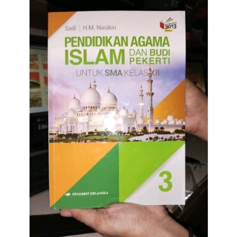 buku agama Islam kelas 12 XII 3 sma ma erlangga revisi