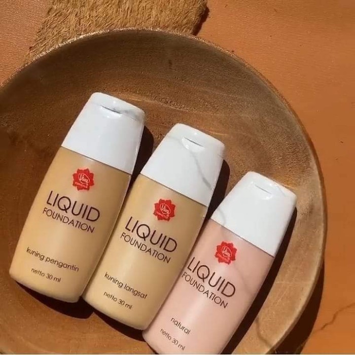 Viva Liquid Foundation - Alas Bedak Cair 30 ml / Alas Bedak Viva Foundation Cair