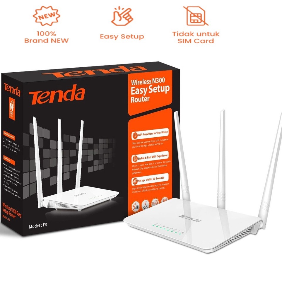 Tenda F3 F6 N3 F9 N6 3 Antenna 4 Antenna Wireless Router q C4H9