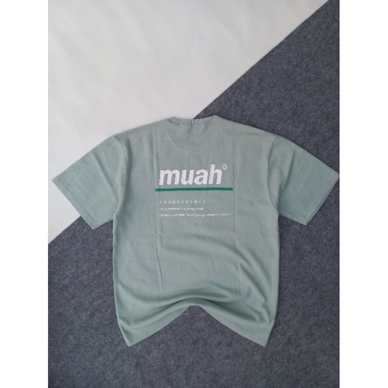 T SHIRT MUAHMUAH KAOS SEXOND BRANDED