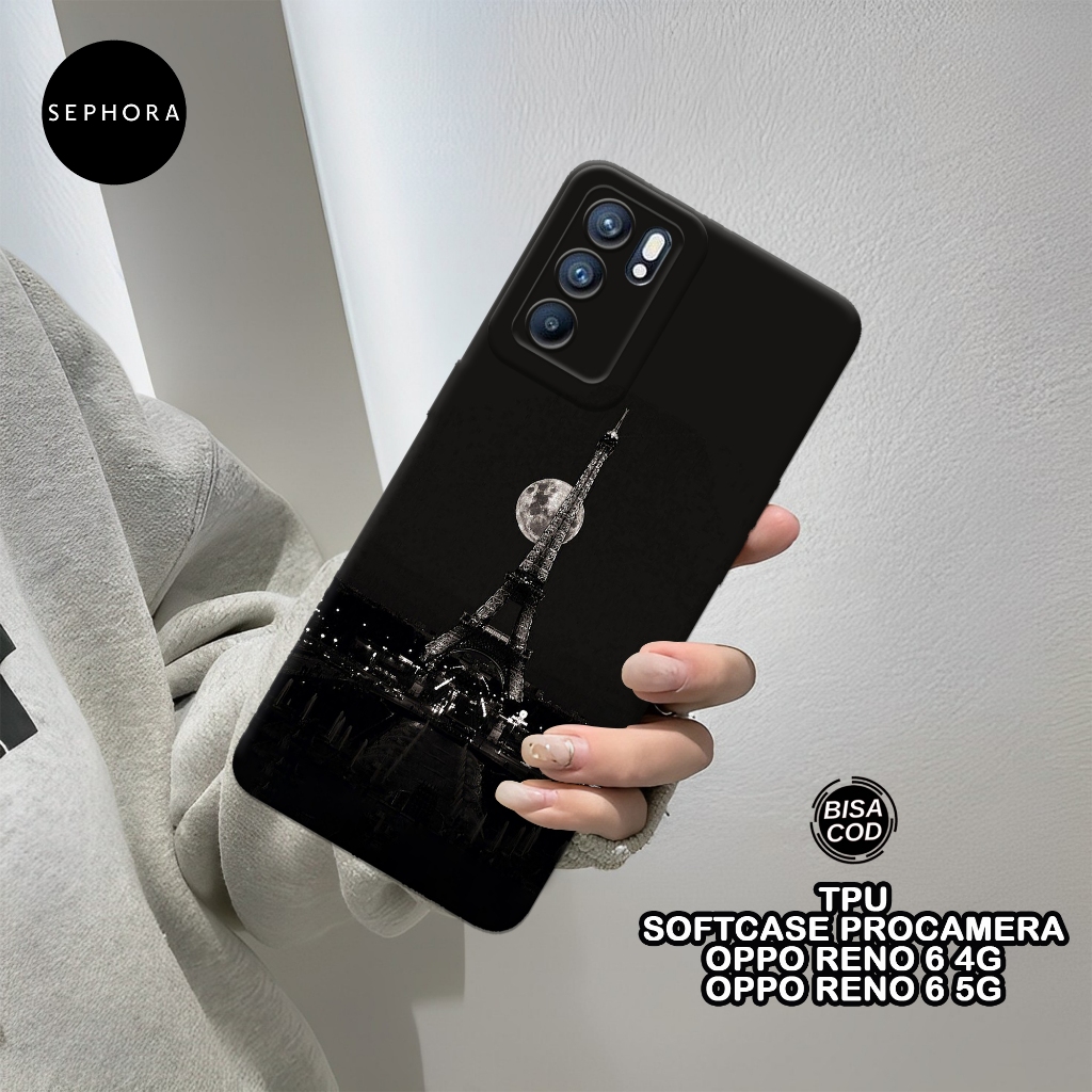 Softcase Oppo Reno 6 Terbaru - Fashion Case Aesthetic - Case Oppo Reno 6 - Case Pro Camera - Casing 