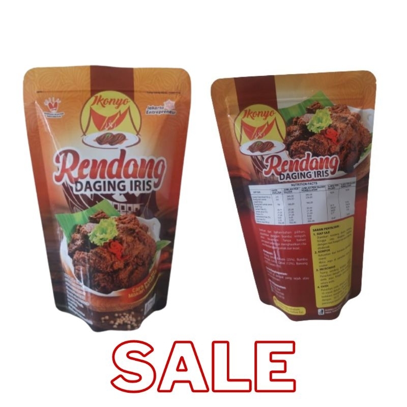 

IKONYO - Rendang Daging Sapi Iris 330gram