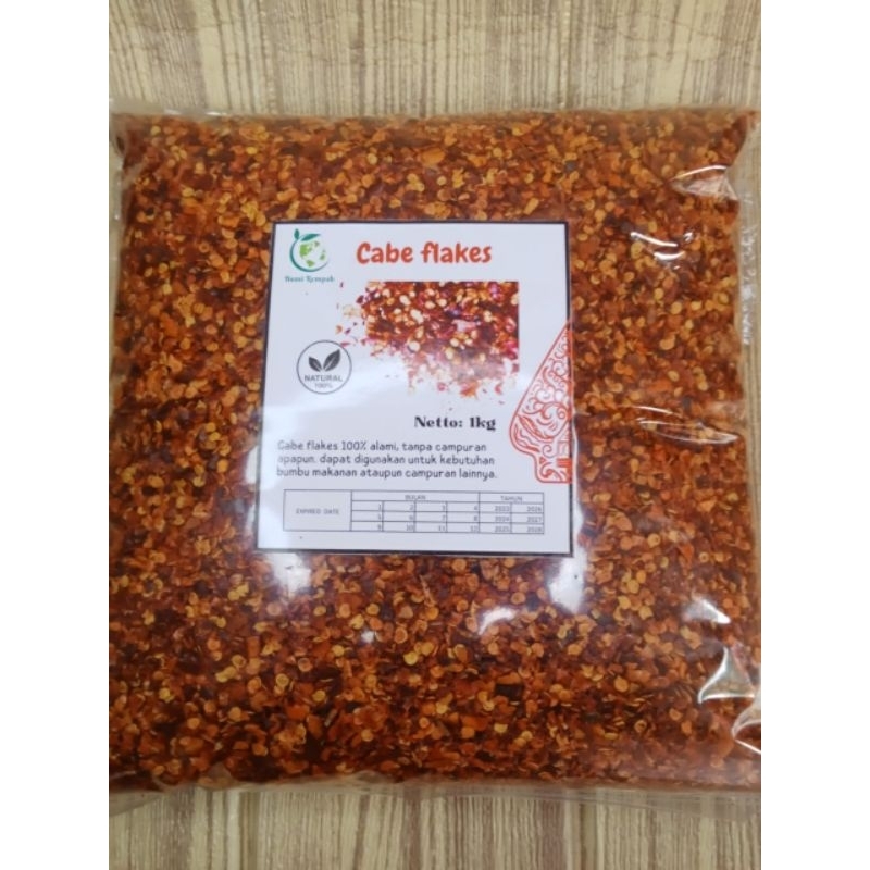 

cabe flake,bahan Chili oil/Chili flake(1 kg)