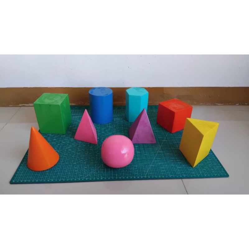 BANGUN RUANG KUBUS, BALOK, LIMAS SEGI EMPAT DLL
