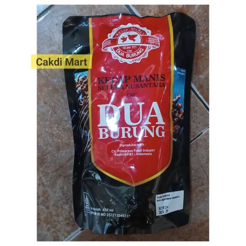 

KECAP MANIS DUA BURUNG 450ml 1 pc | KECAP MANIS | KECAP