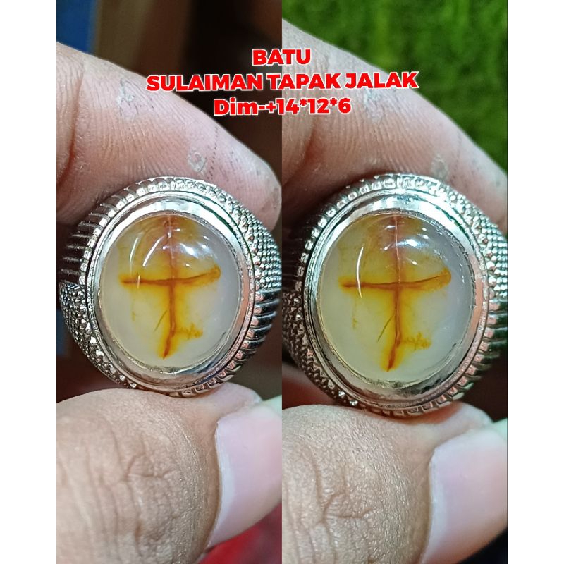 BATU SULAIMAN TAPAK JALAK ASLI