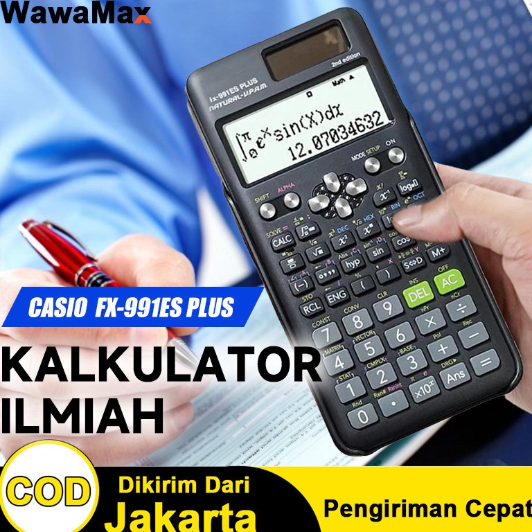 

KODE L2S Casio FX82MS Kalkulator Calculator Casio FX991ES PLUS Portable Scientific Calculators Accounting LED Electric Counter Students School Office