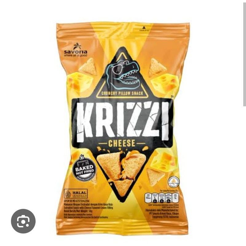 

KRIZZI Cheese 50gram snack keju