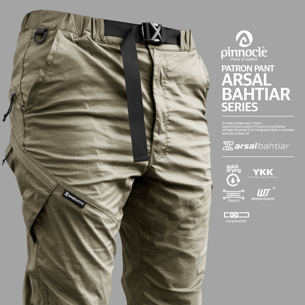 Pinnacle Pro Official Patron Pant Arsal Series - Khaki