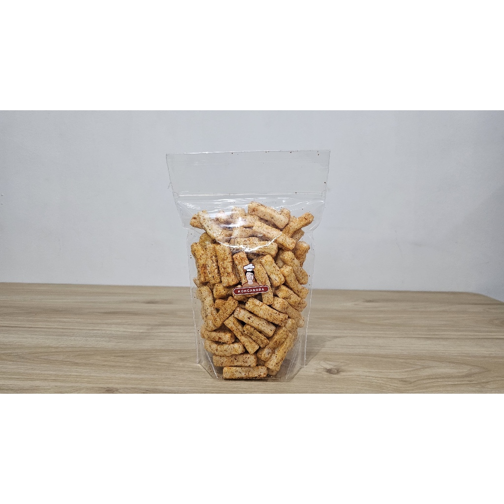 

Kerupuk Pedo Pedas Daun Jeruk - Camilan Snack