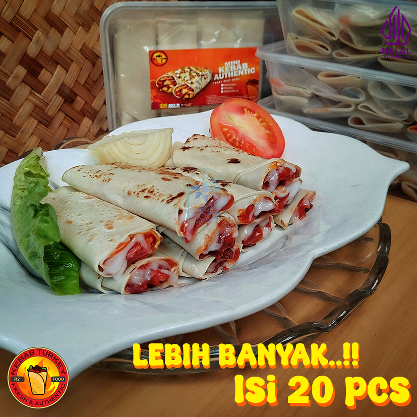 

KEBAB FROZEN MINI BANDUNG ISI 20pcs AUTHENTIC KEBAB TURKEY