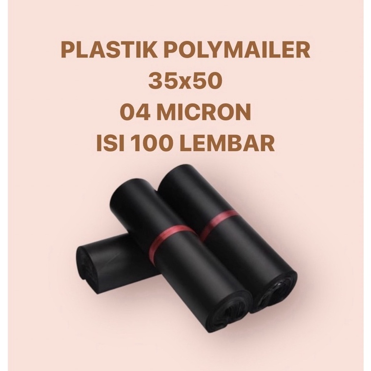 

KODE L67H 35x5 1 LEMBAR PLASTIK POLYMAILER HITAM 35x5 PLASTIK PACKING ONLINE SHOP