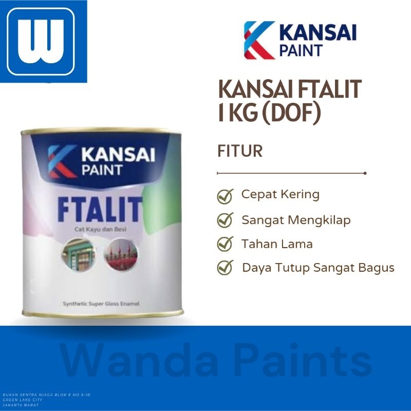 

CAT SYNTHETIC KANSAI FTALIT 1 KG (WARNA DOF)