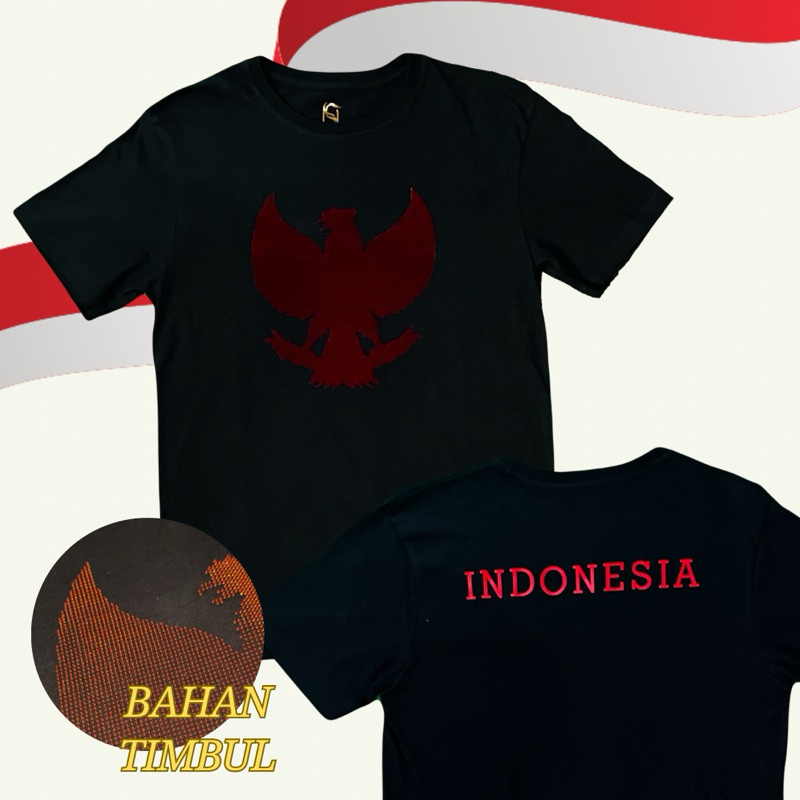 GARUDA INDONESIA TSHIRT | Kaos 17 Agustus Sandhang Official