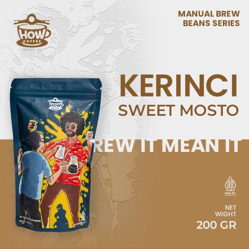 

Kopi Arabika Kerinci Sweet - Mosto Washed 200gr