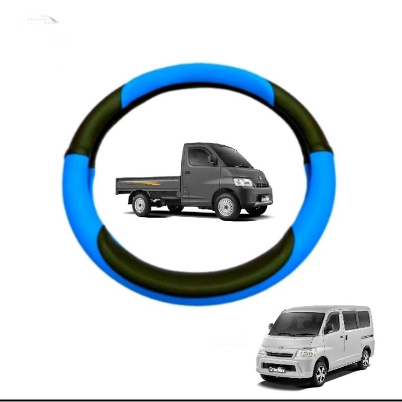Bungkus Stir Mobil Pickup Grandmax/Sarung Stir Mobil Grandmax/Variasi Stir Grandmax.