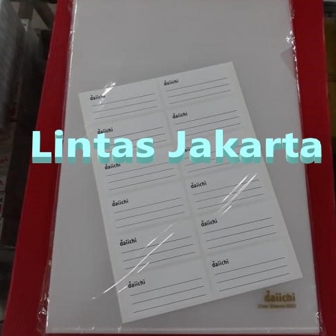 

KODE O87D Map Bening Clear Holder Map L Map Transparant Clear Sleeves Merk Daichi 12 lembar