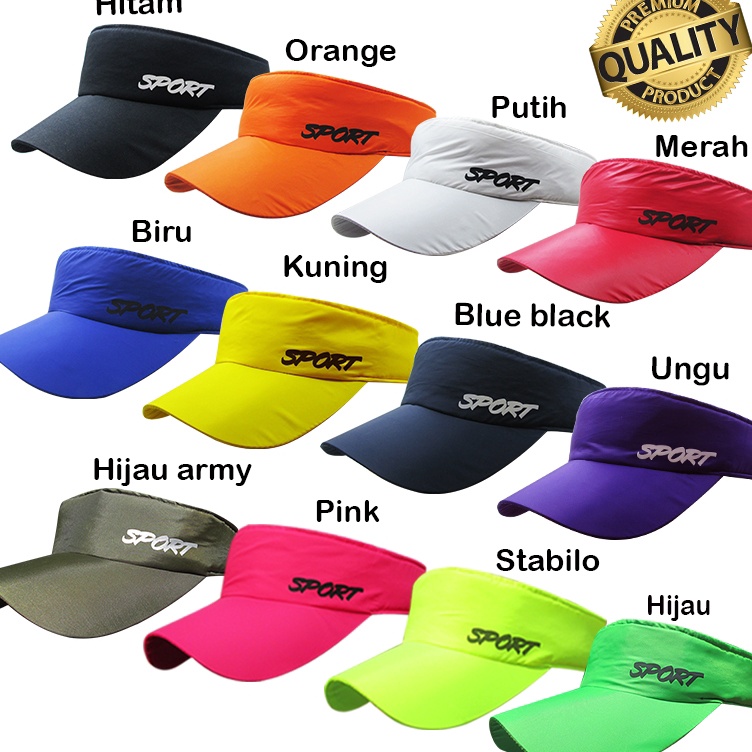 KODE P38S topi senam wanita topi sport wanita topi zumba topi sport polos wanita