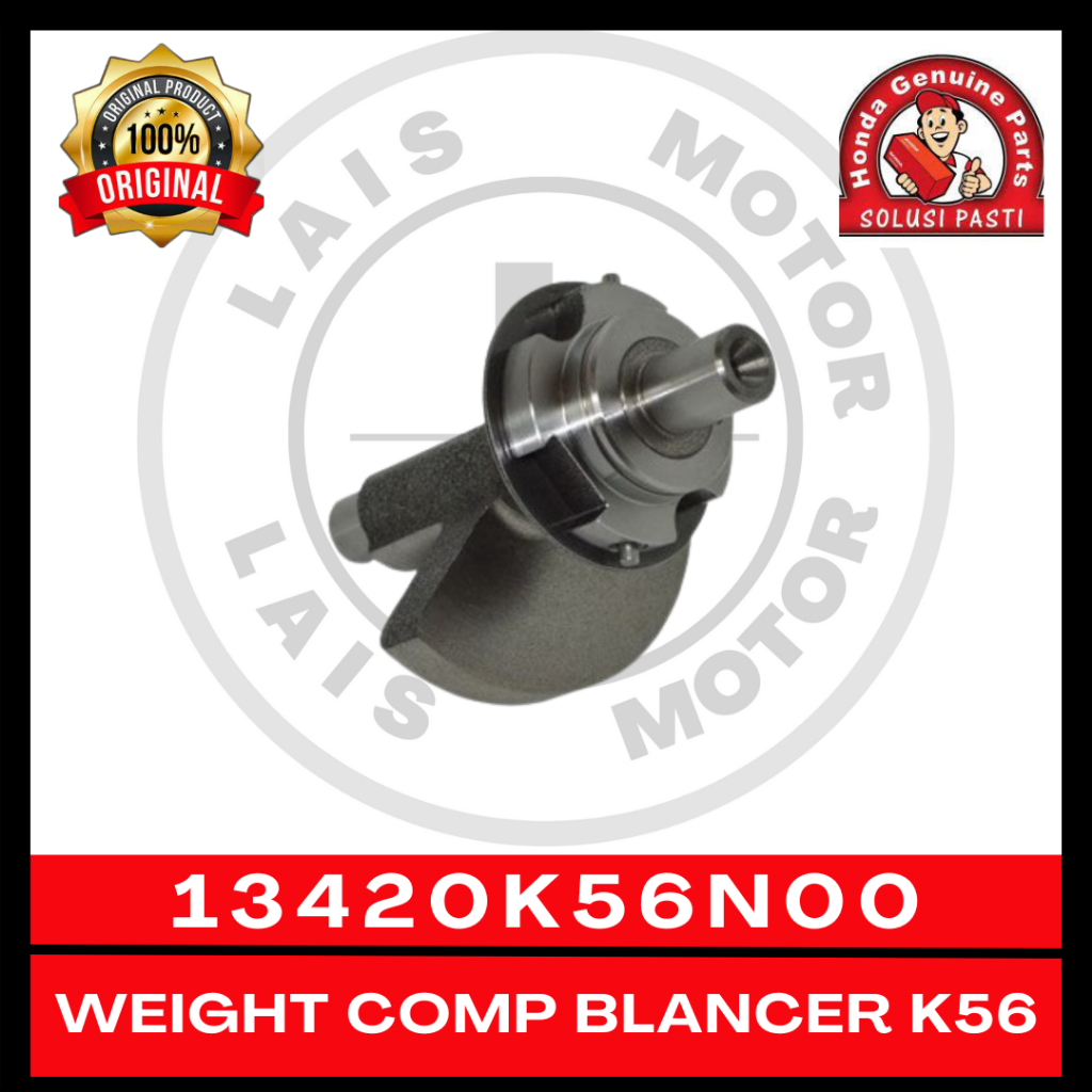 Balancer K56 Sonic, CB150R New (LED), CBR150R New (LED), CB150X, Supra GTR 13420K56N00 ORI AHM