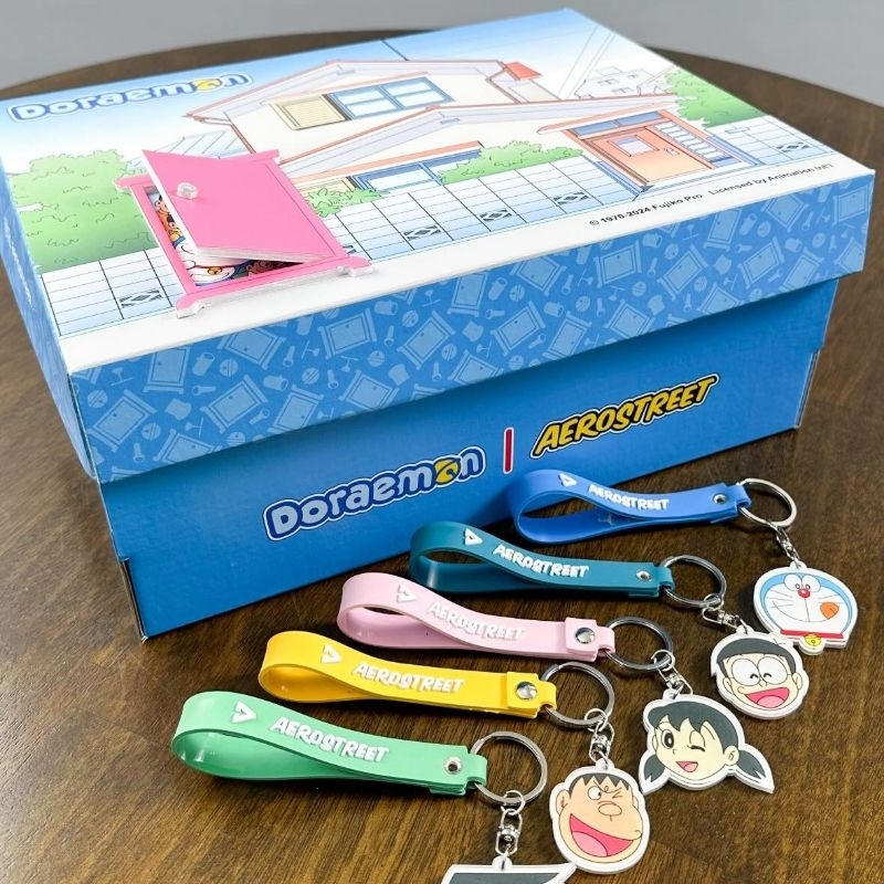 Aerostreet x Doraemon (Doraemon, Nobita, Sizuka, Suneo, Giant) - Limited Edition