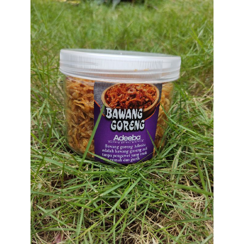 

Bawang Goreng asli 100 gr (toples)
