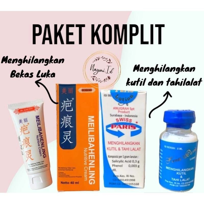 Promo paket lengkap dapat dua obat cream krim penghilang pencabut menghilangkan kutil tahi tai lalat