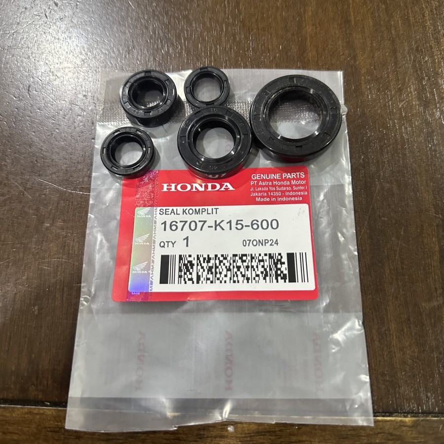 K15 SEAL KOMPLIT MESIN OIL OLI SIL KIT SELAH OVERAN MOTOR CB 150 R CB150R CB150 150R