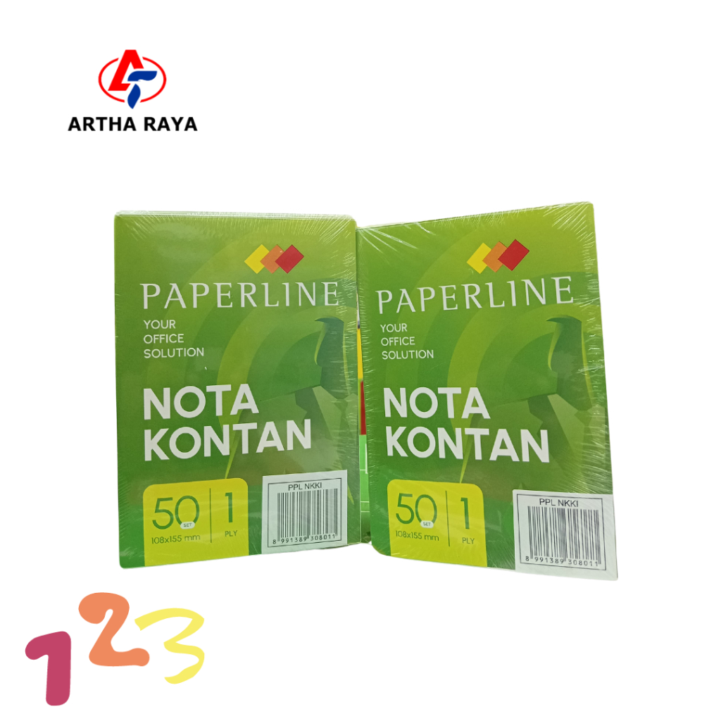 

NOTA KONTAN PAPERLINE K1, K2, K3