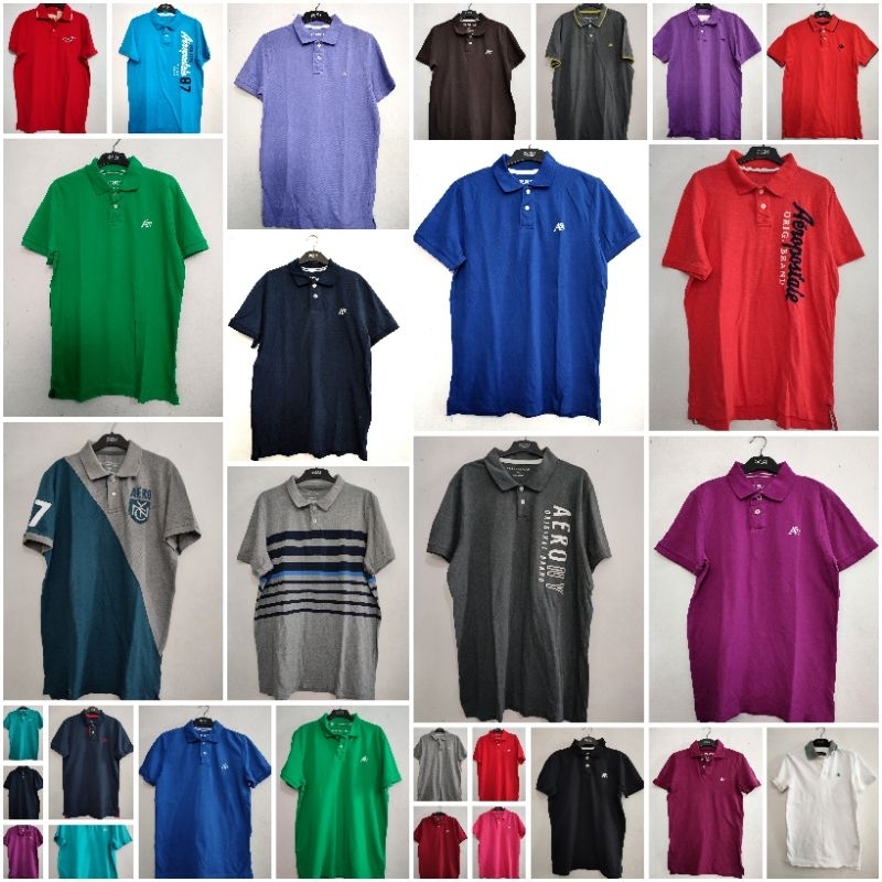 Kaos Polo Shirt Sisa Ekspor dan Improt