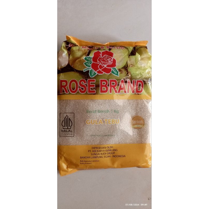 

Gula Rosebrand kuning 1kg