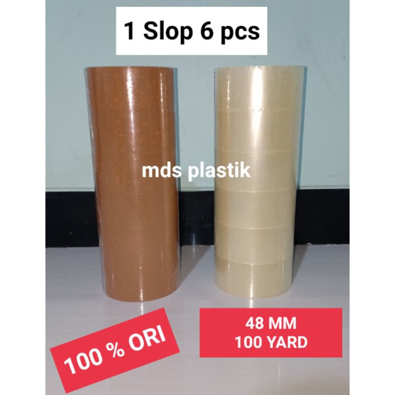 

LAKBAN BENING COKLAT 100 YARD x 48 MM