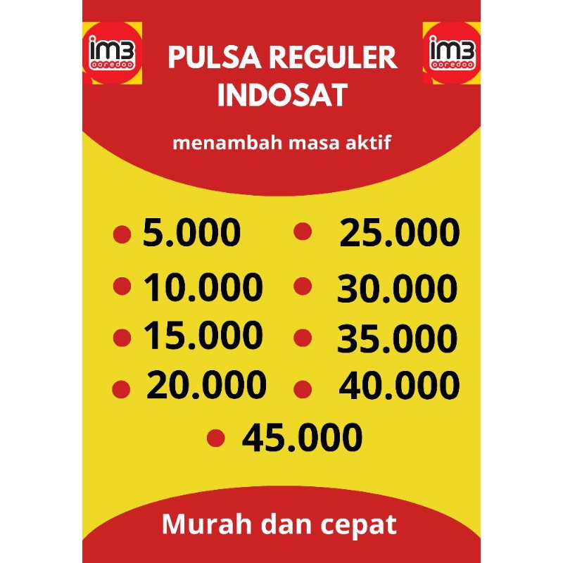 Pulsa indosat