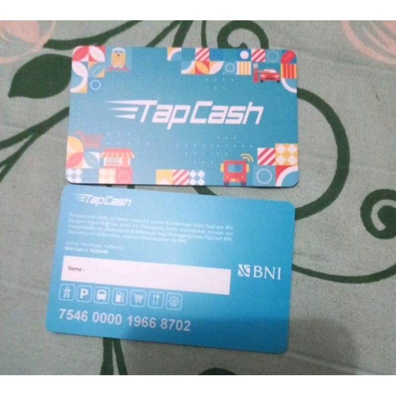 Tapcash BNI paket 50 kartu original bisa nfc