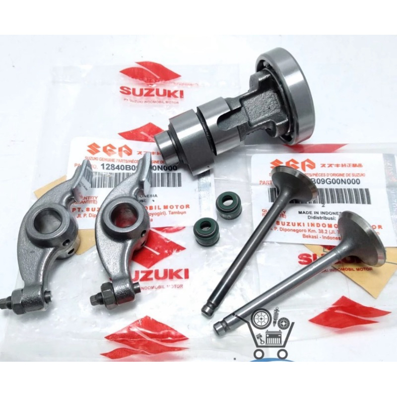 NOKEN AS SMASH NEW 110 SHOGUN 125 LAMA PLATUK KLEP SET SUZUKI SMASH 110 OLD NEW SHOGUN 110 125 OLD N