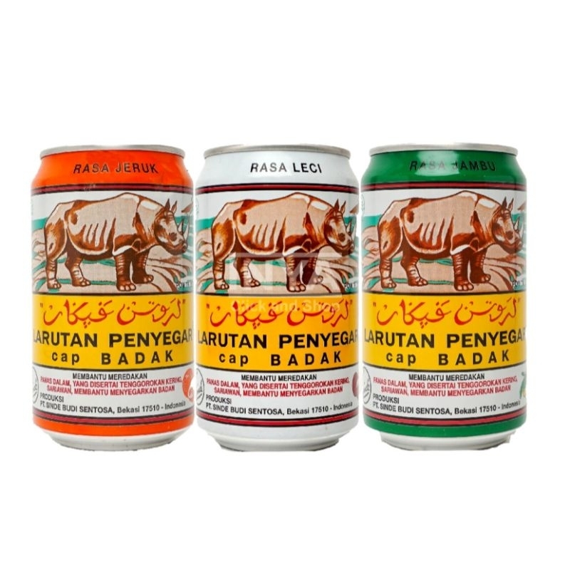 

❤️ FAMILY ❤️ ( 1 KALENG ) Larutan penyegar cap badak 320 ML